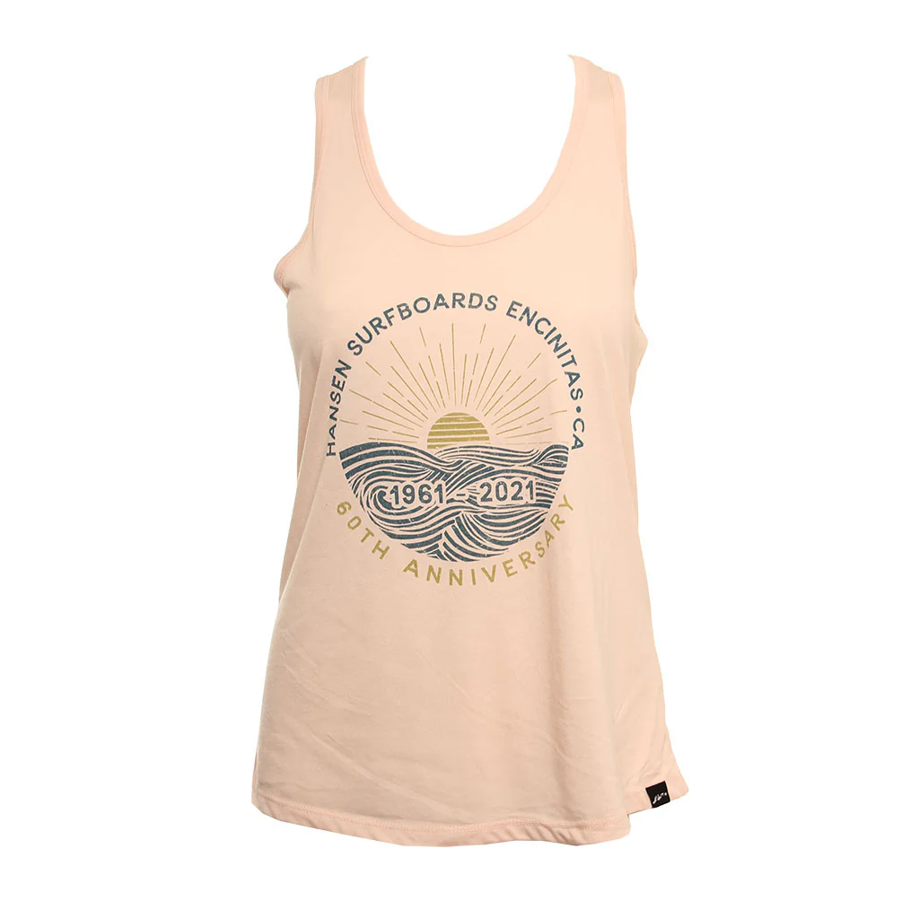 Hansen Womens Tank Top 60th Anniversary O And O