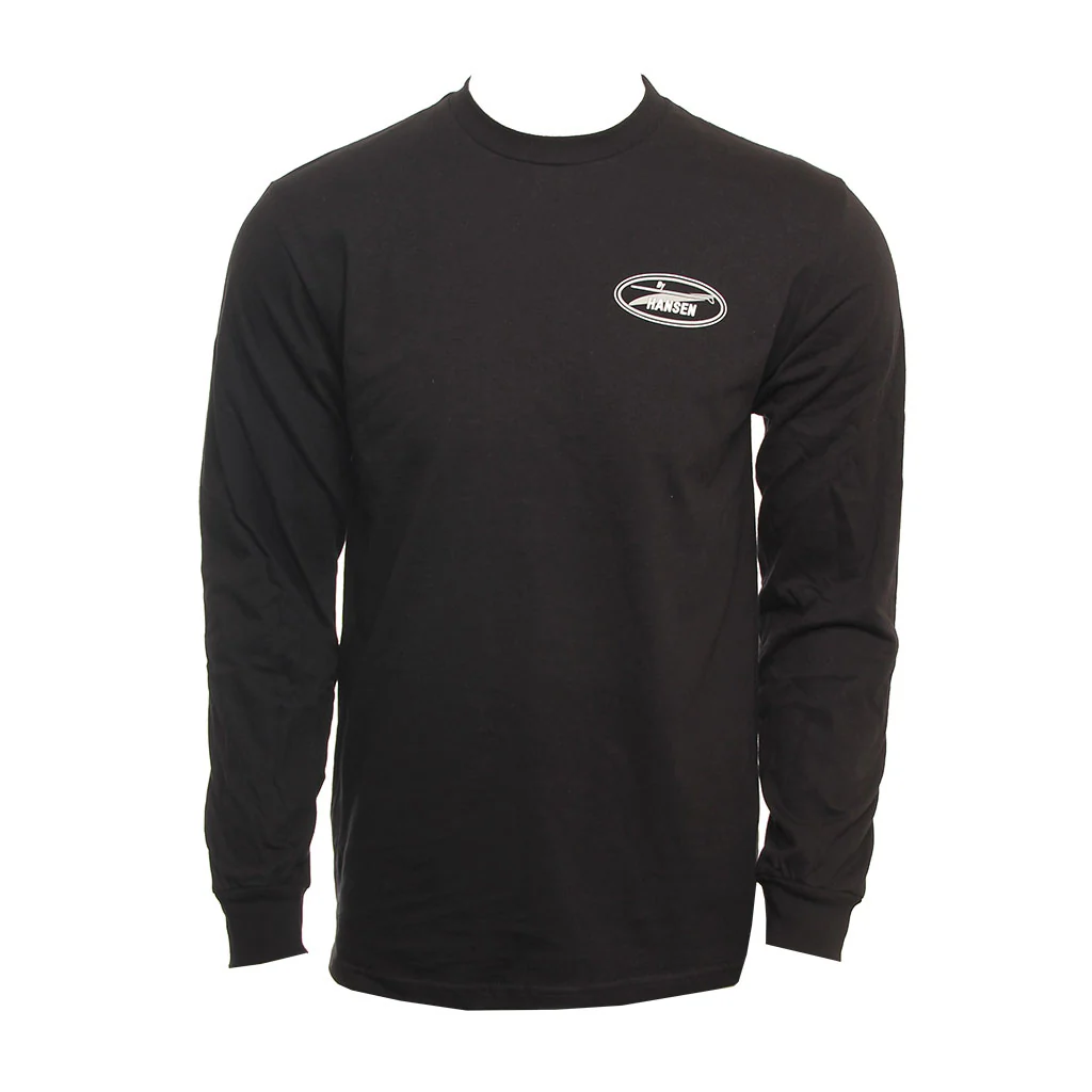 Hansen Mens Long Sleeve Shirt Original Logo