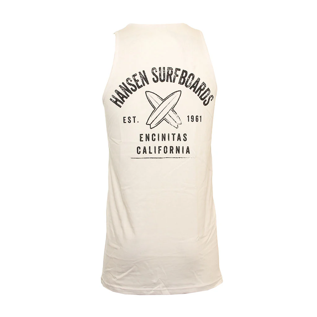 Hansen Mens Tank Top Marks The Spot