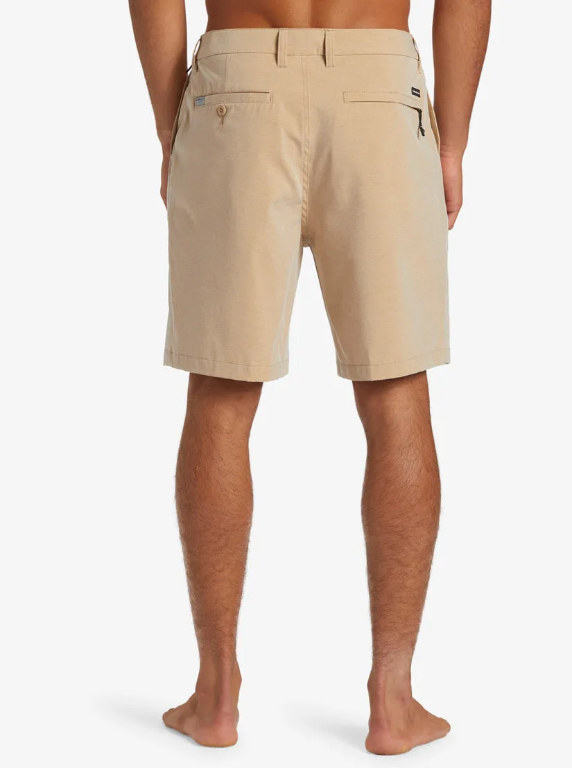 Quiksilver Mens Shorts Union Heather Amphibian 20 Hybrid