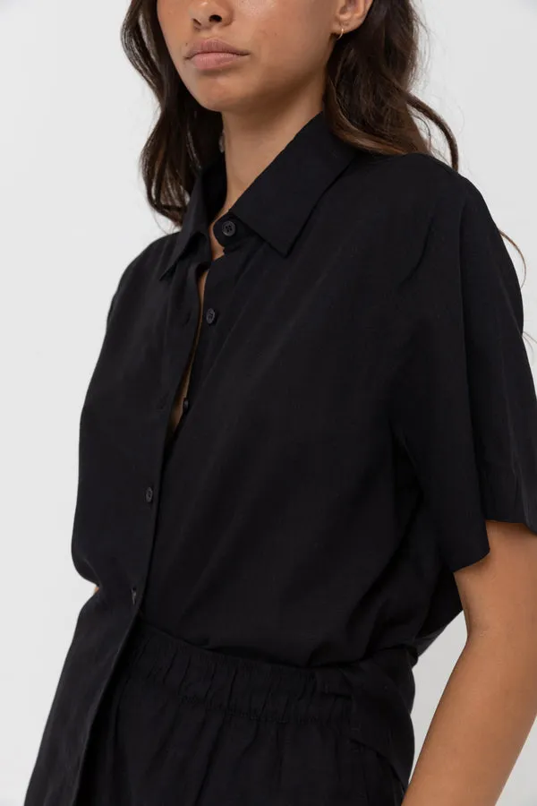 Rhythm Womens Shirt Classic Lounge