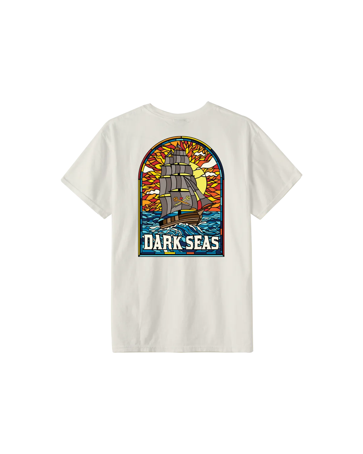 Dark Seas Mens Shirt Sailor'S Sun Pigment