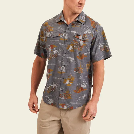 Howler Brothers Mens Woven H Bar B Snapshirt