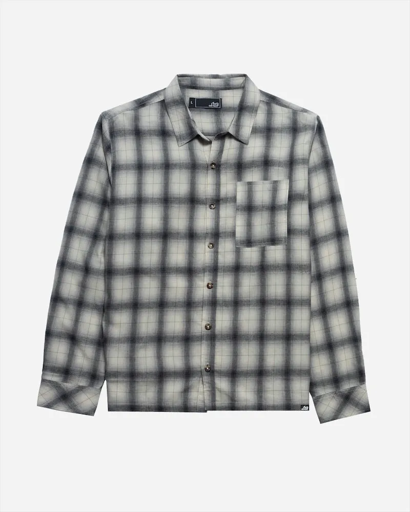 Lost Mens Shirt Rowdy Long Sleeve Woven Plaid