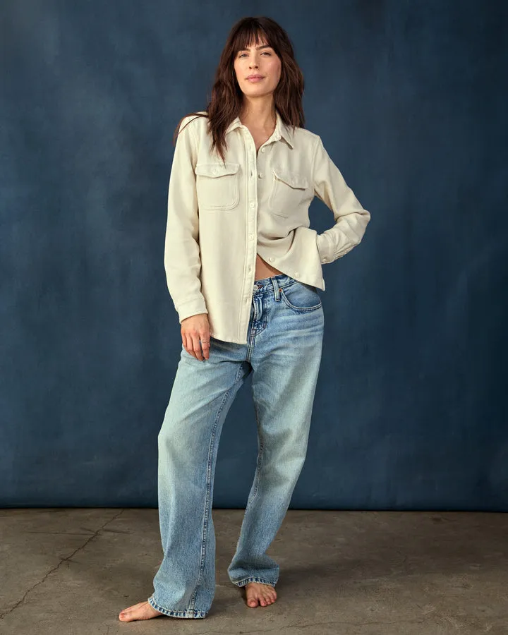 Outerknown Womens Shirt Chroma Blanket