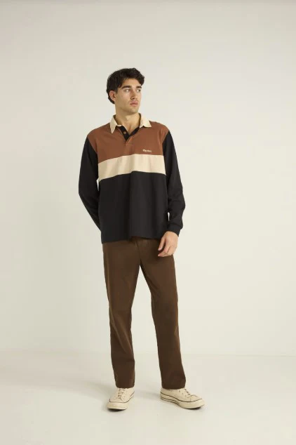 Rhythm Mens Pants Brushed Jam