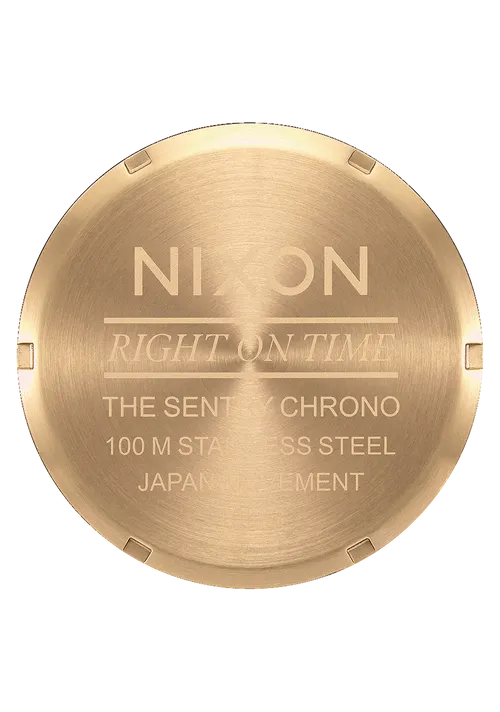 Nixon Watch Sentry Chrono Leather