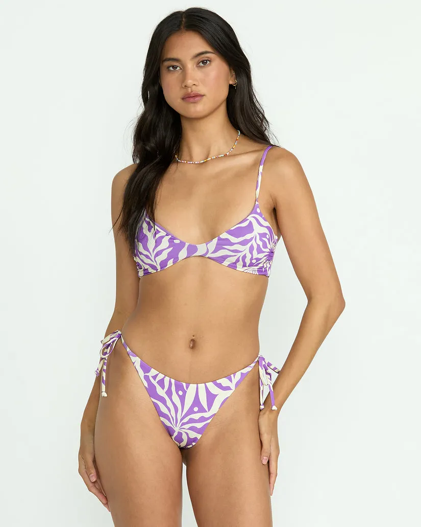 Billabong Womens Bikini Bottoms Wave Song Tie-Side Tanga