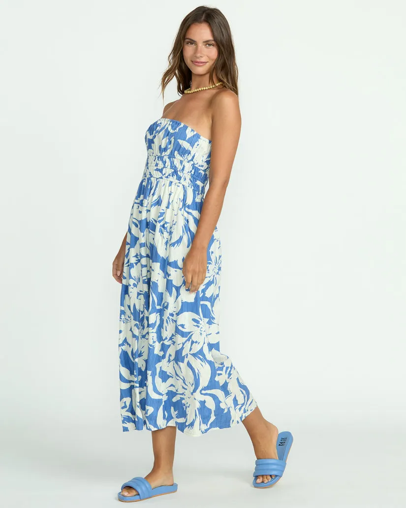 Billabong Womens Dress In The Sky Midi