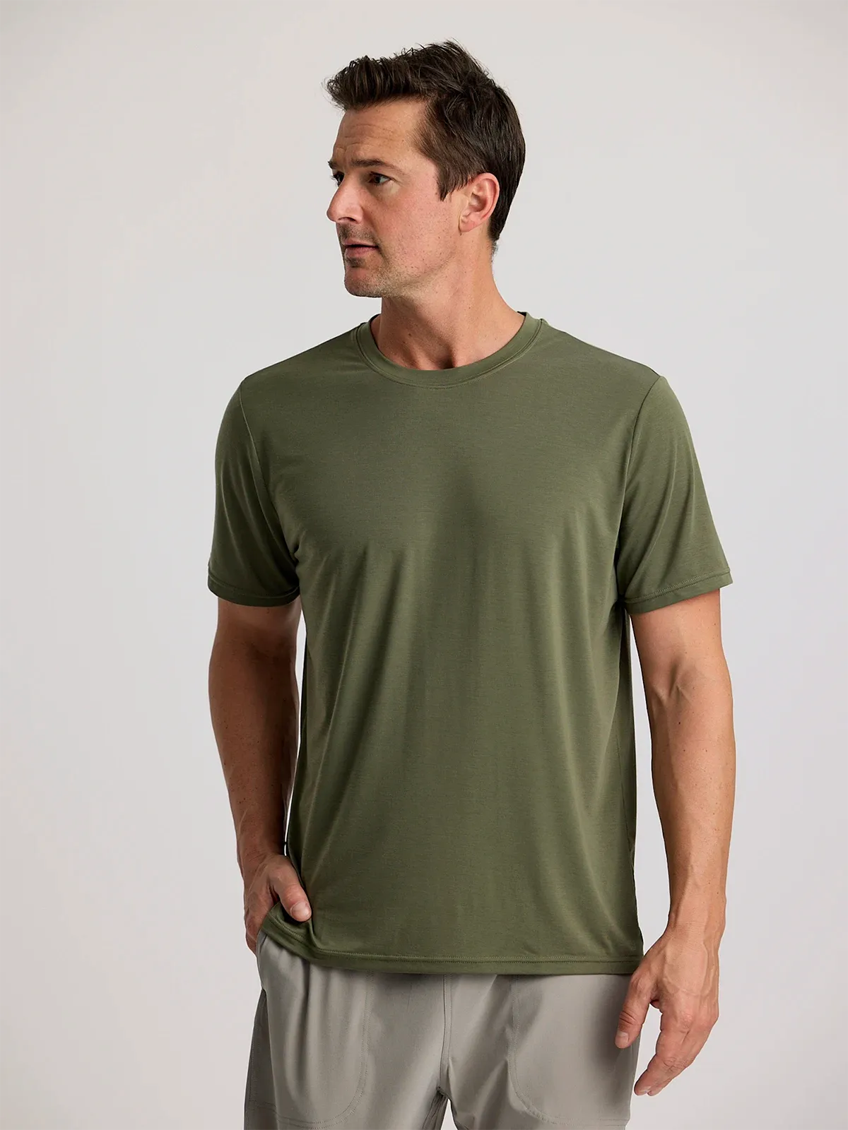 Free Fly Mens Shirt Elevate Lightweight Tee