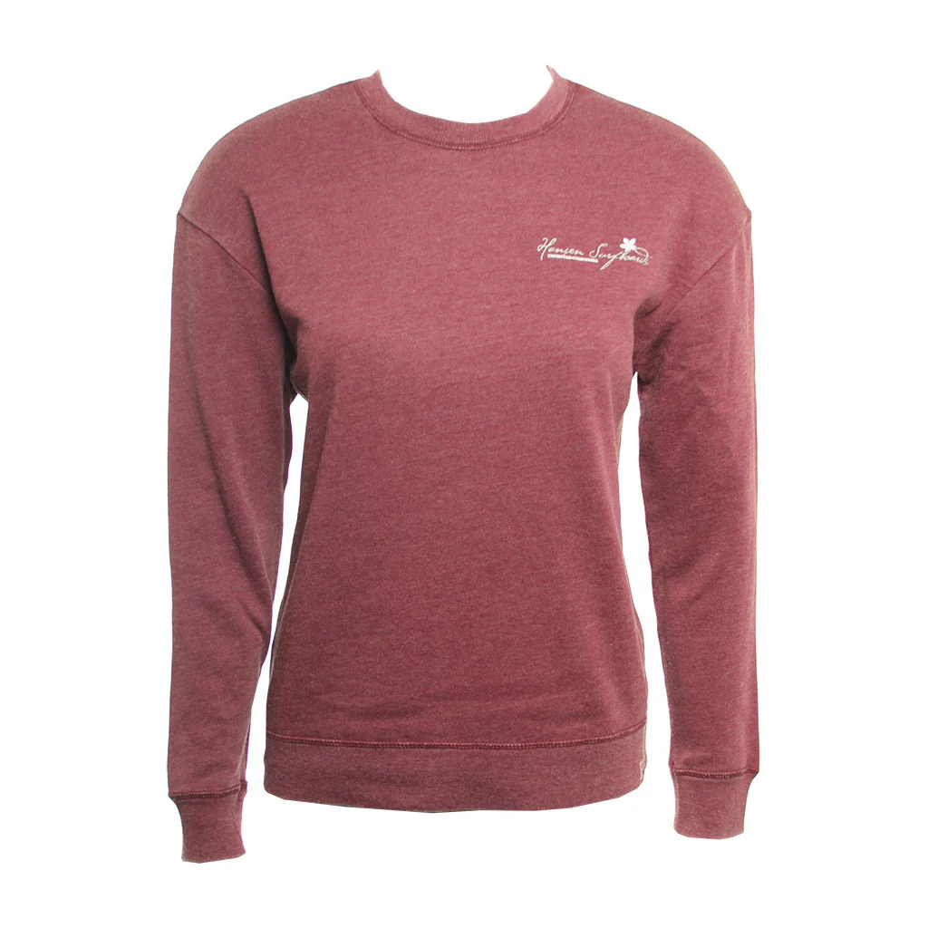 Hansen Womens Sweatshirt Tanis Oval Crew