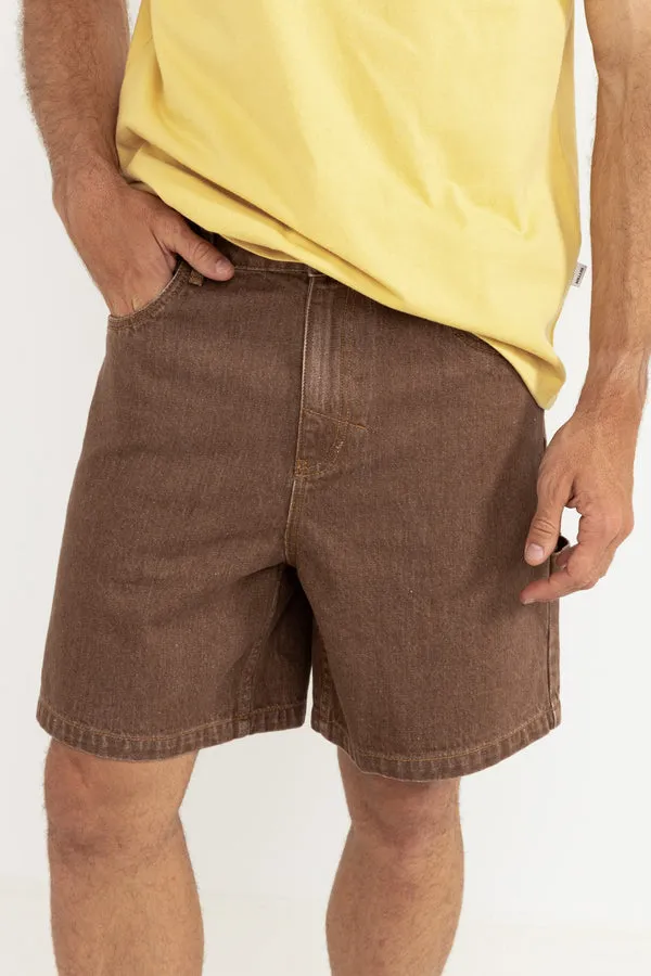 Rhythm Mens Shorts Sundowner Denim