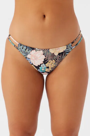 Oneill Womens Bikini Bottoms Macaw Tropical Cardiff Cheeky
