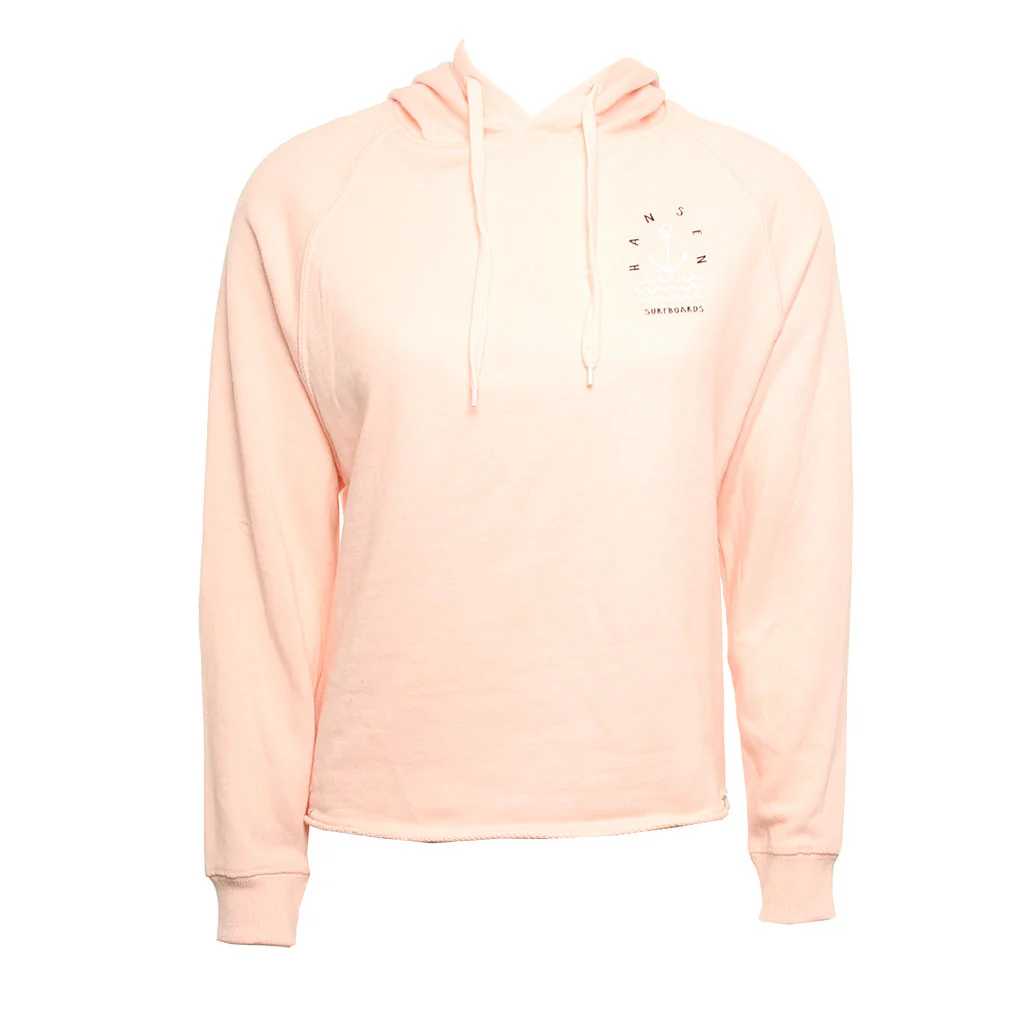 Hansen Womens Sweatshirt Wave Anchor Rosie Heathered Hoodie