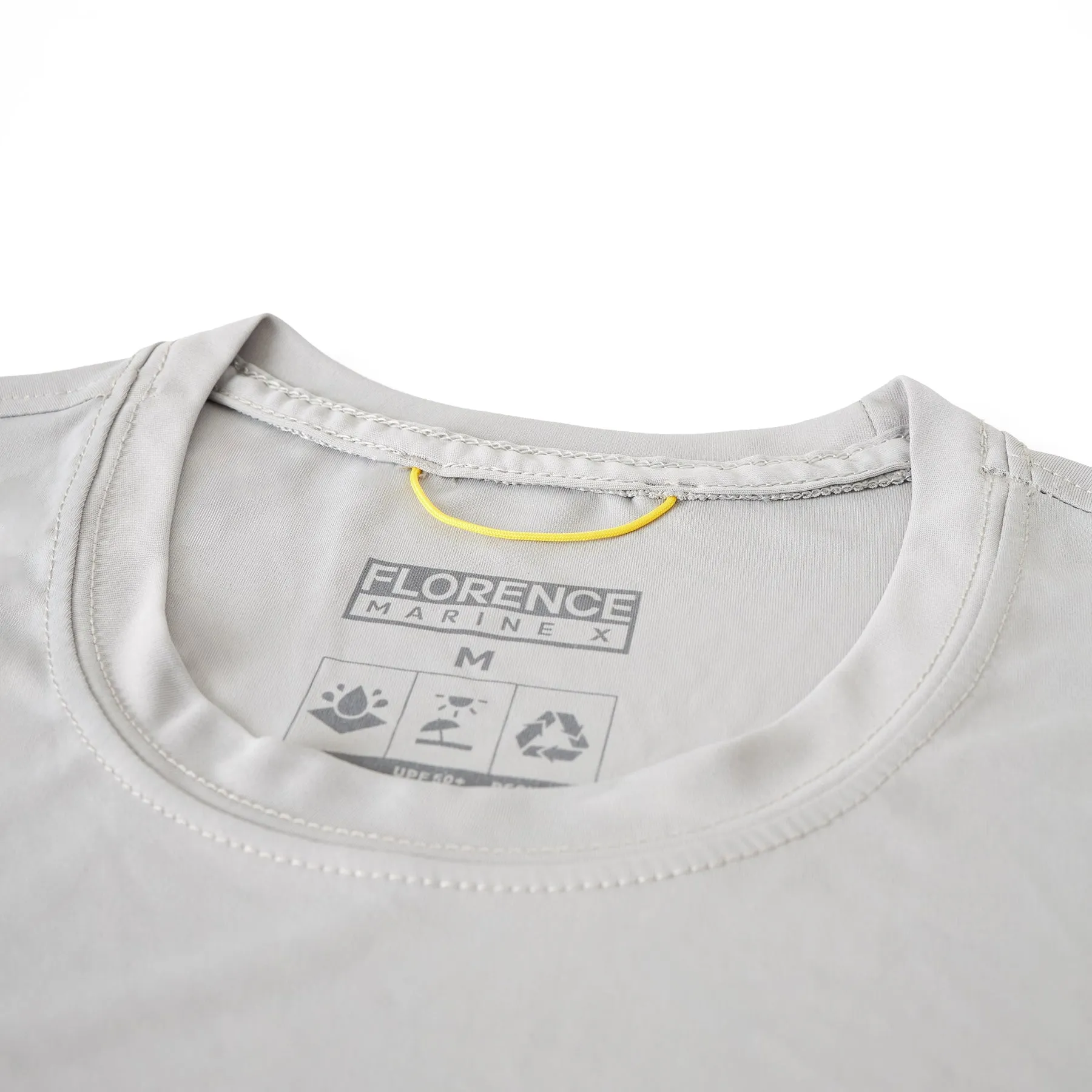 Florence Marine X Mens Shirt Sun Pro Logo Long Sleeve UPF