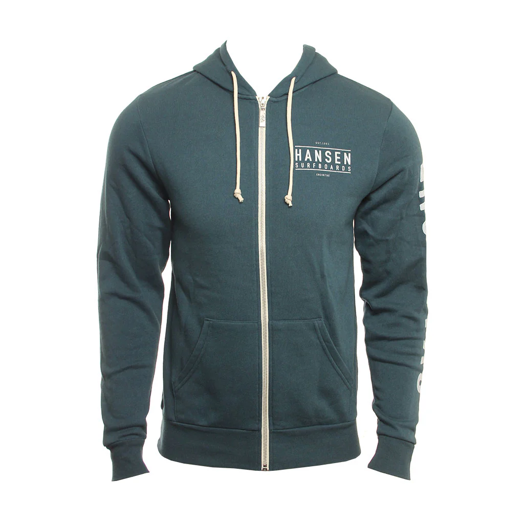 Hansen Mens Sweatshirt Box Corp Zip