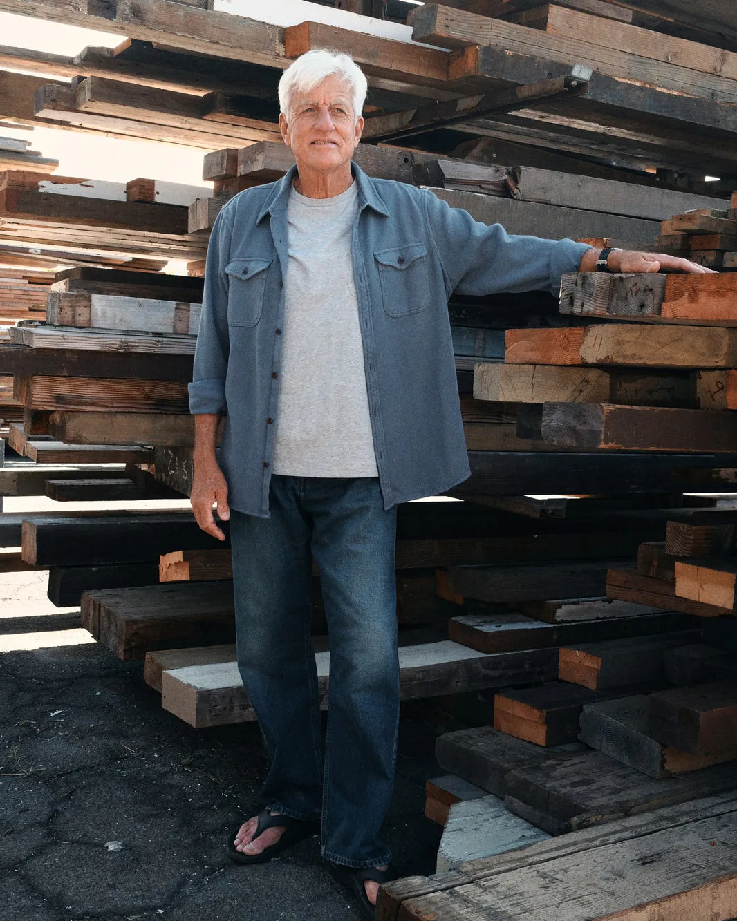 Outerknown Mens Shirt Chroma Blanket