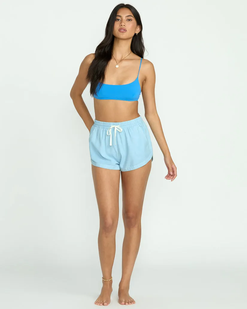 Billabong Womens Shorts Road Trippin Elastic Waist