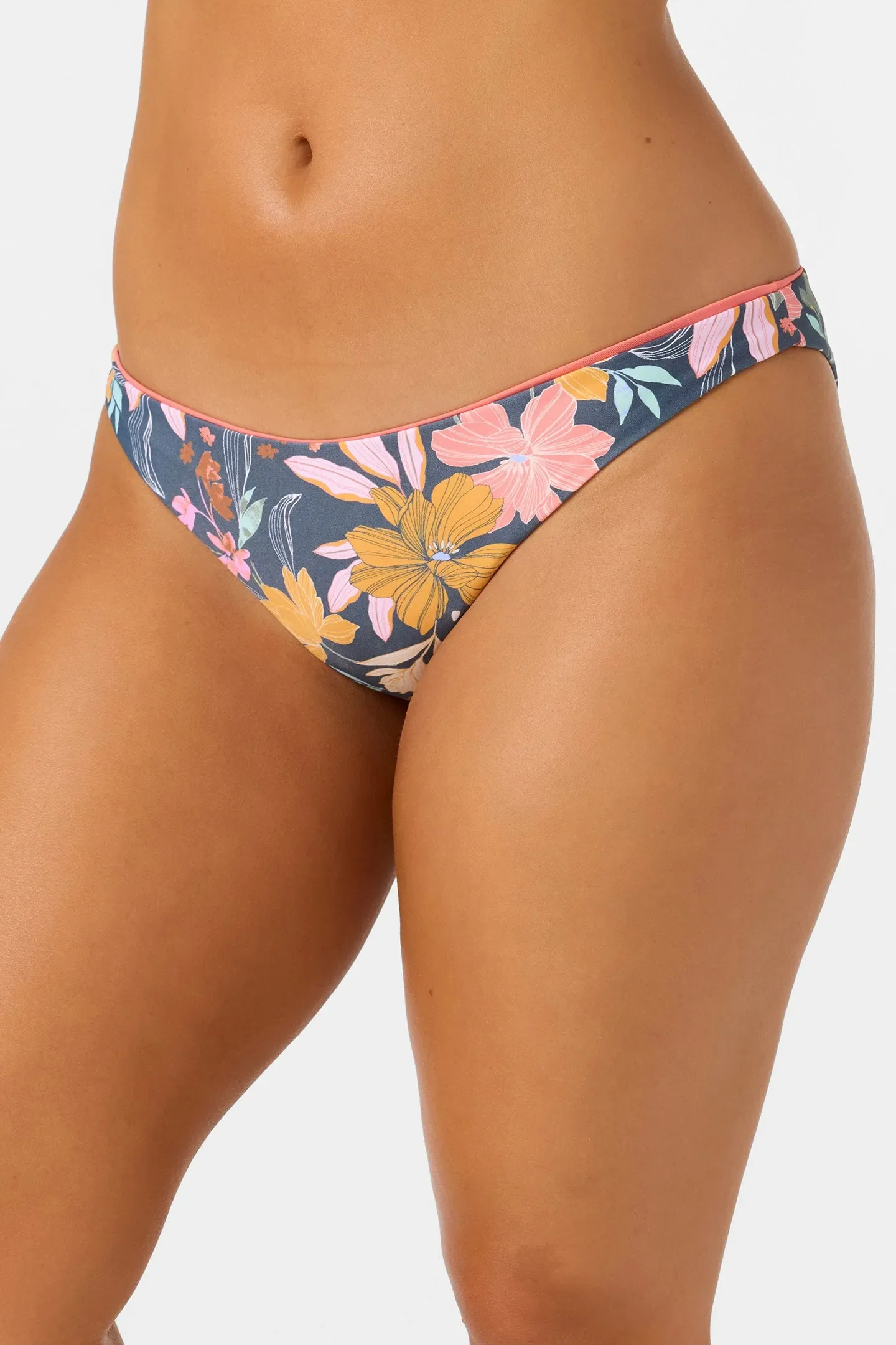 Oneill Womens Bikini Bottoms Mila Floral Rockley Revo Medium
