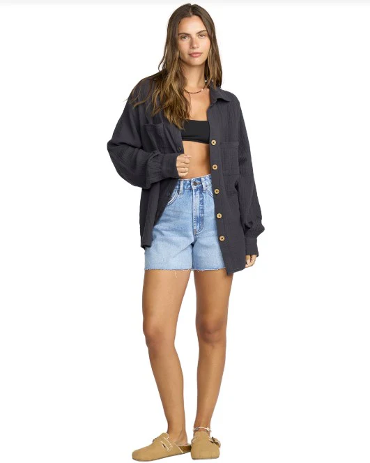 Billabong Womens Shirt Sweet Swell Long Sleeve