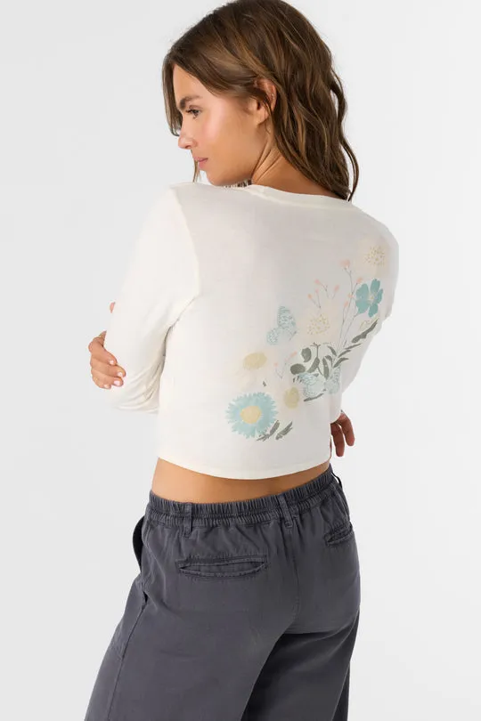 Oneill Womens Shirt Mystic Night Long Sleeve