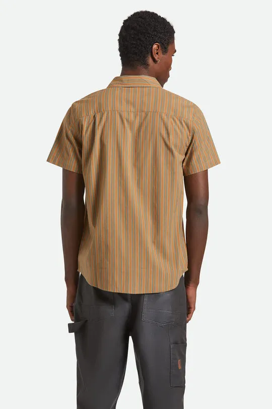 Brixton Mens Woven Charter Stripe