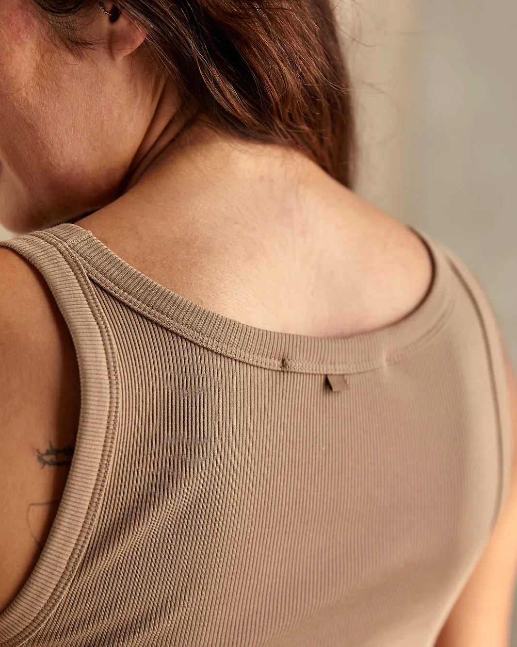 Outerknown Womens Tank Top Sojourn Ribbed