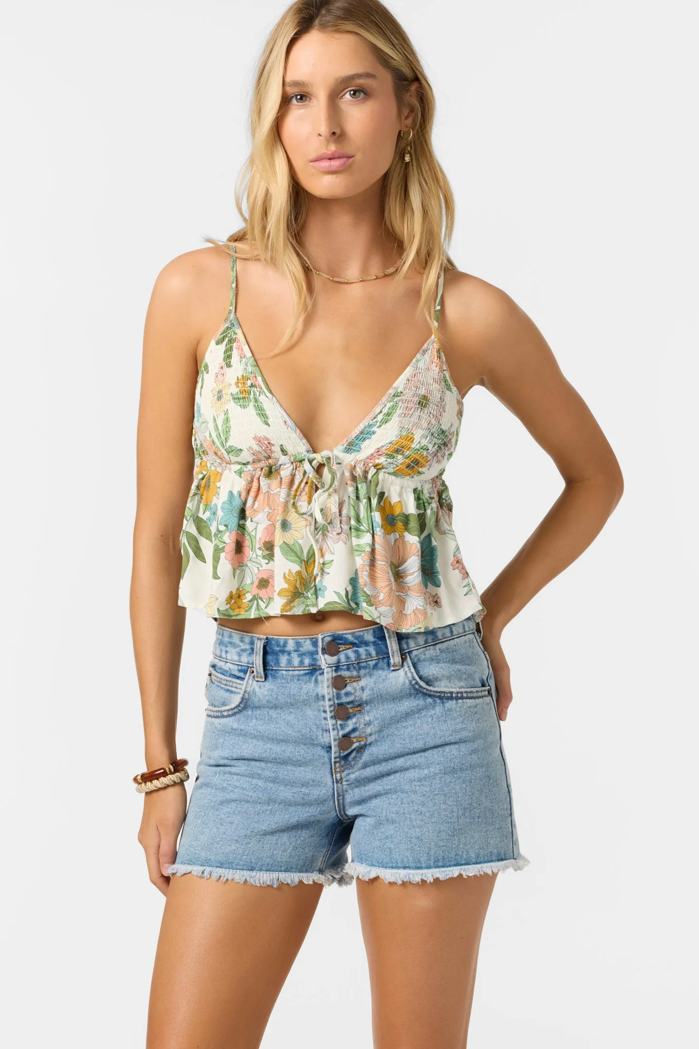 Oneill Womens Tank Top Tayla Sleeveless