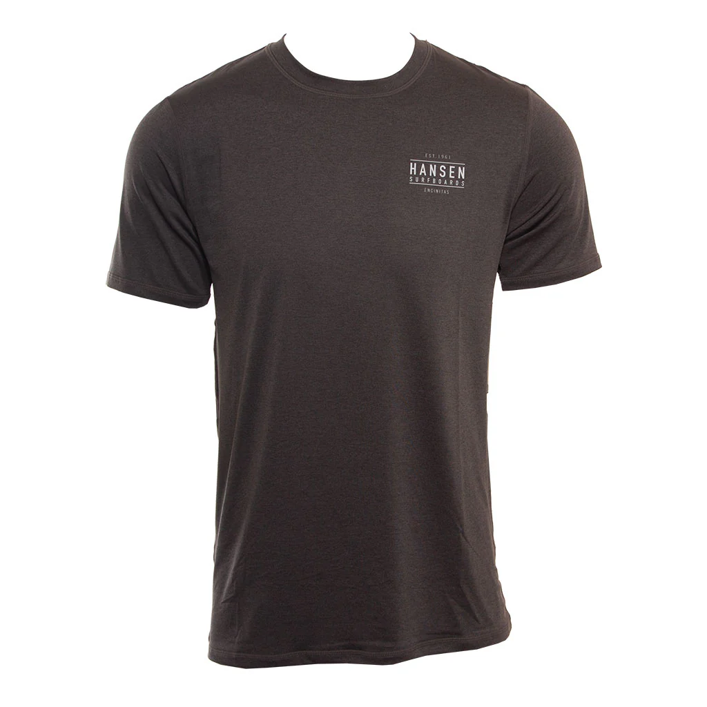 Hansen Mens Rashguard Antix Short Sleeve