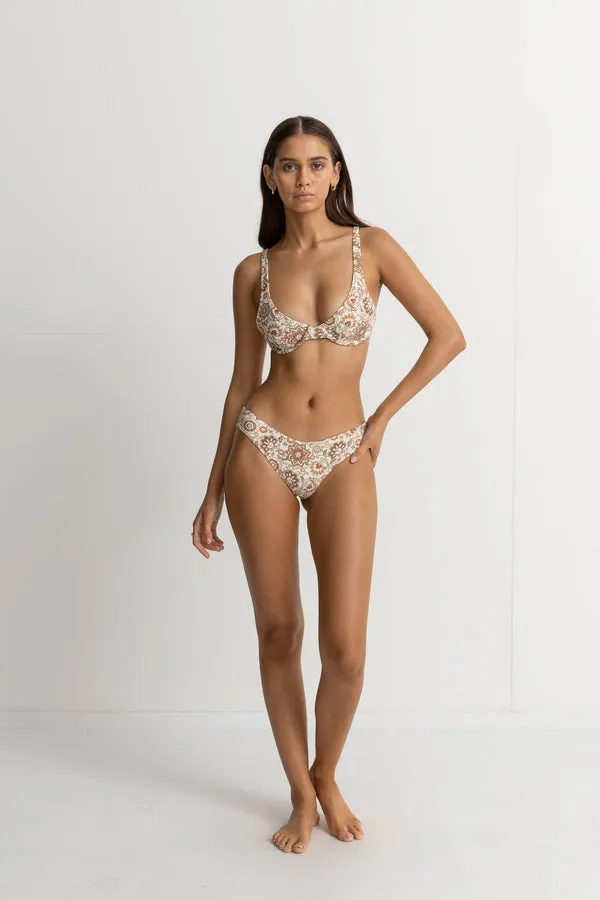 Rhythm Womens Bikini Top Raya Paisley Underwire