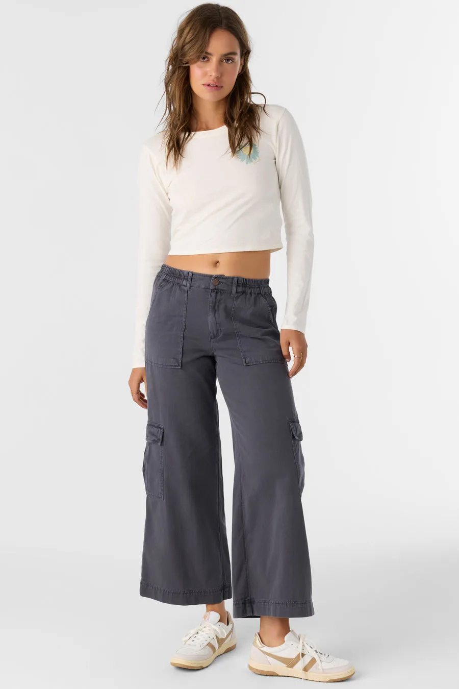 Oneill Womens Shirt Mystic Night Long Sleeve