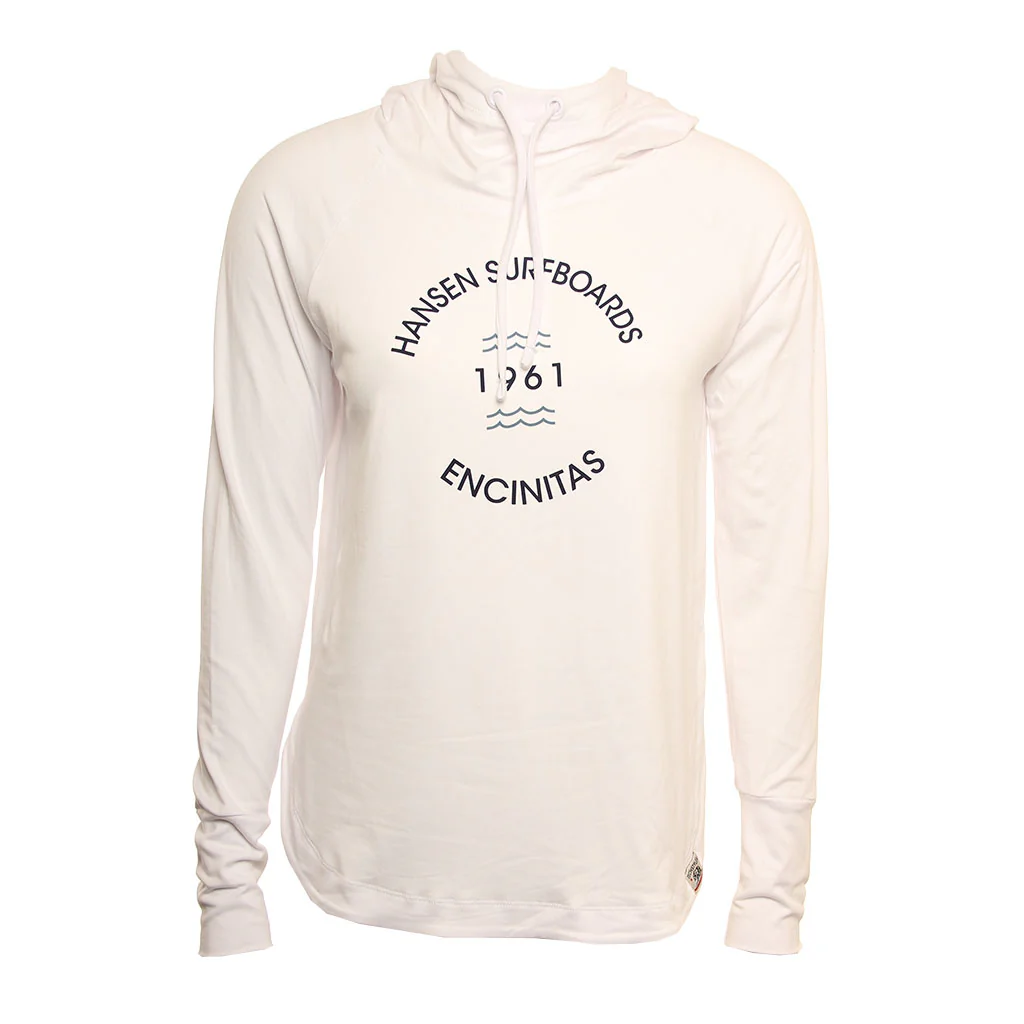 Hansen Womens Sweatshirt Drained Tech Pullover Hoodie