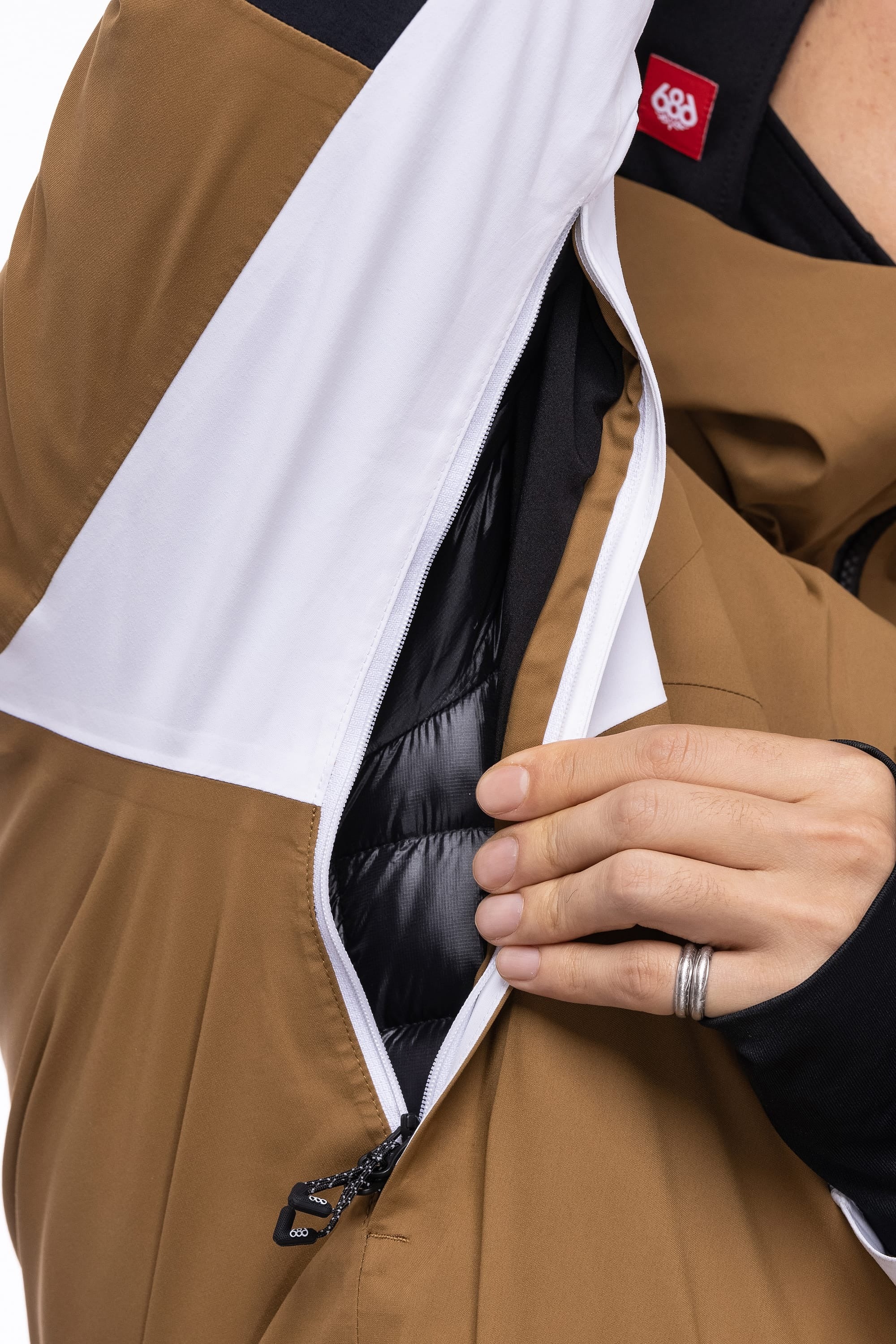 686 Mens Snow Jacket GORE-TEX Stretch Smarty 3-in-1 Weapon Down