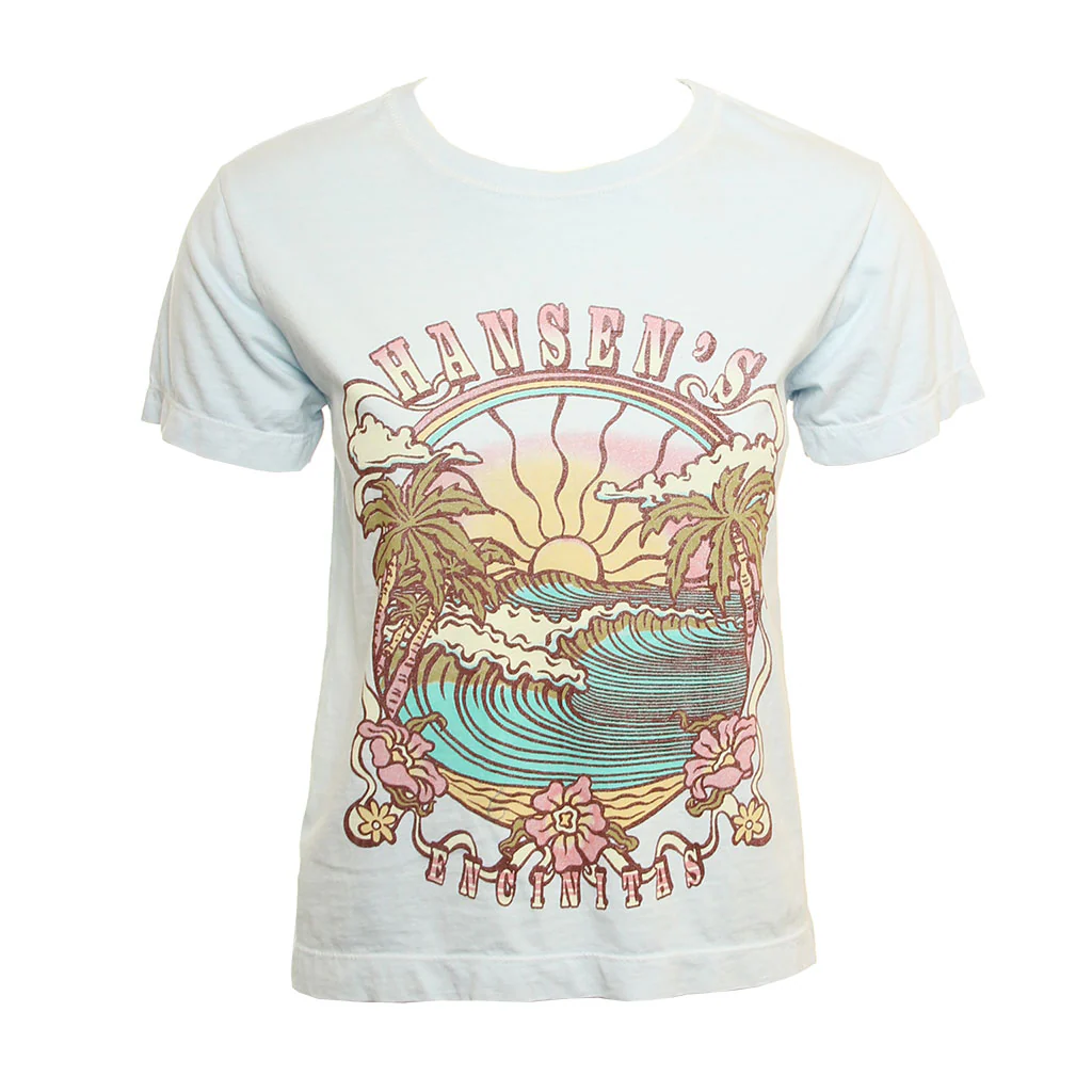 Hansen Womens Shirt Cessity Wave Palm Sun