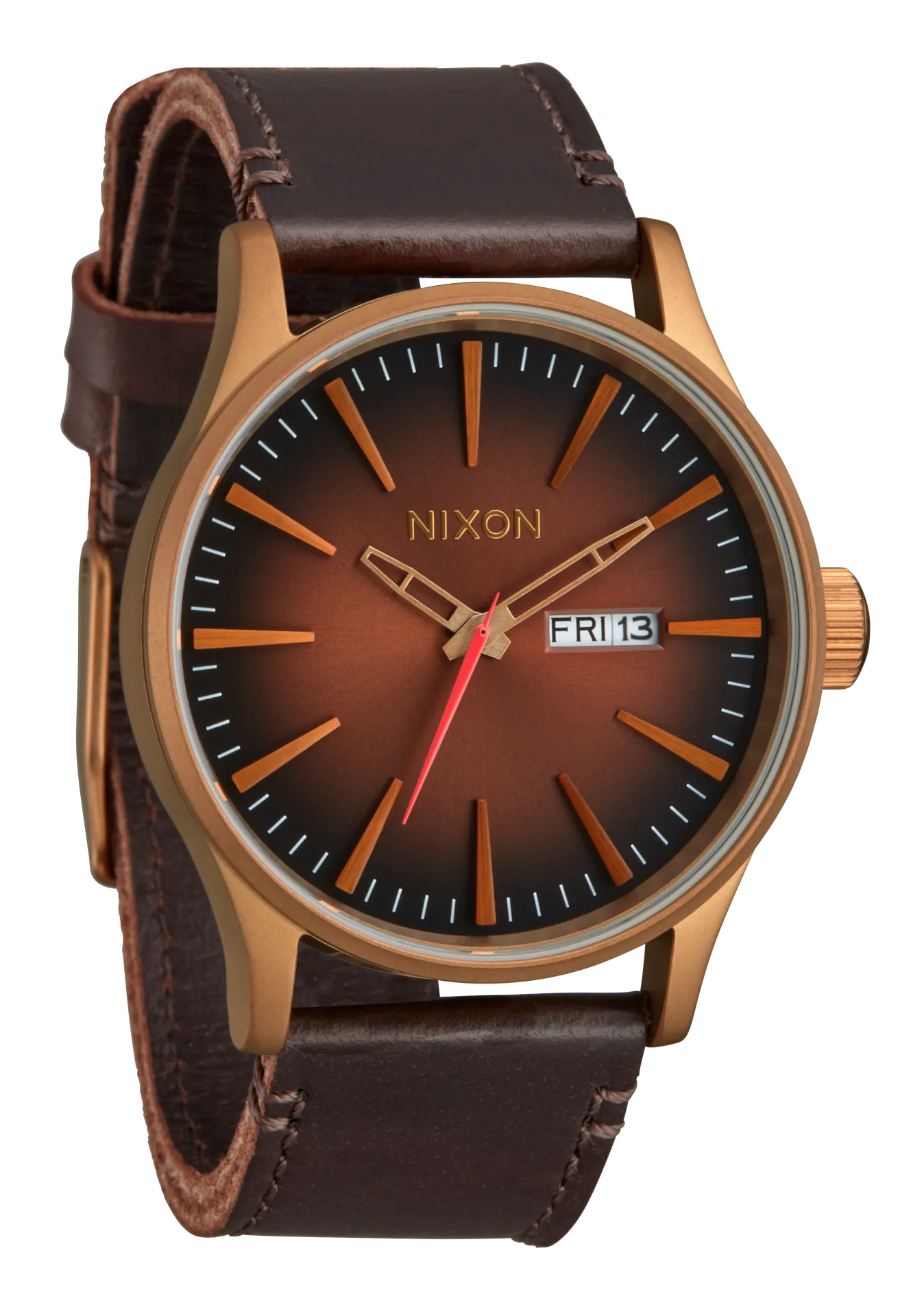 Nixon Watch Sentry Leather