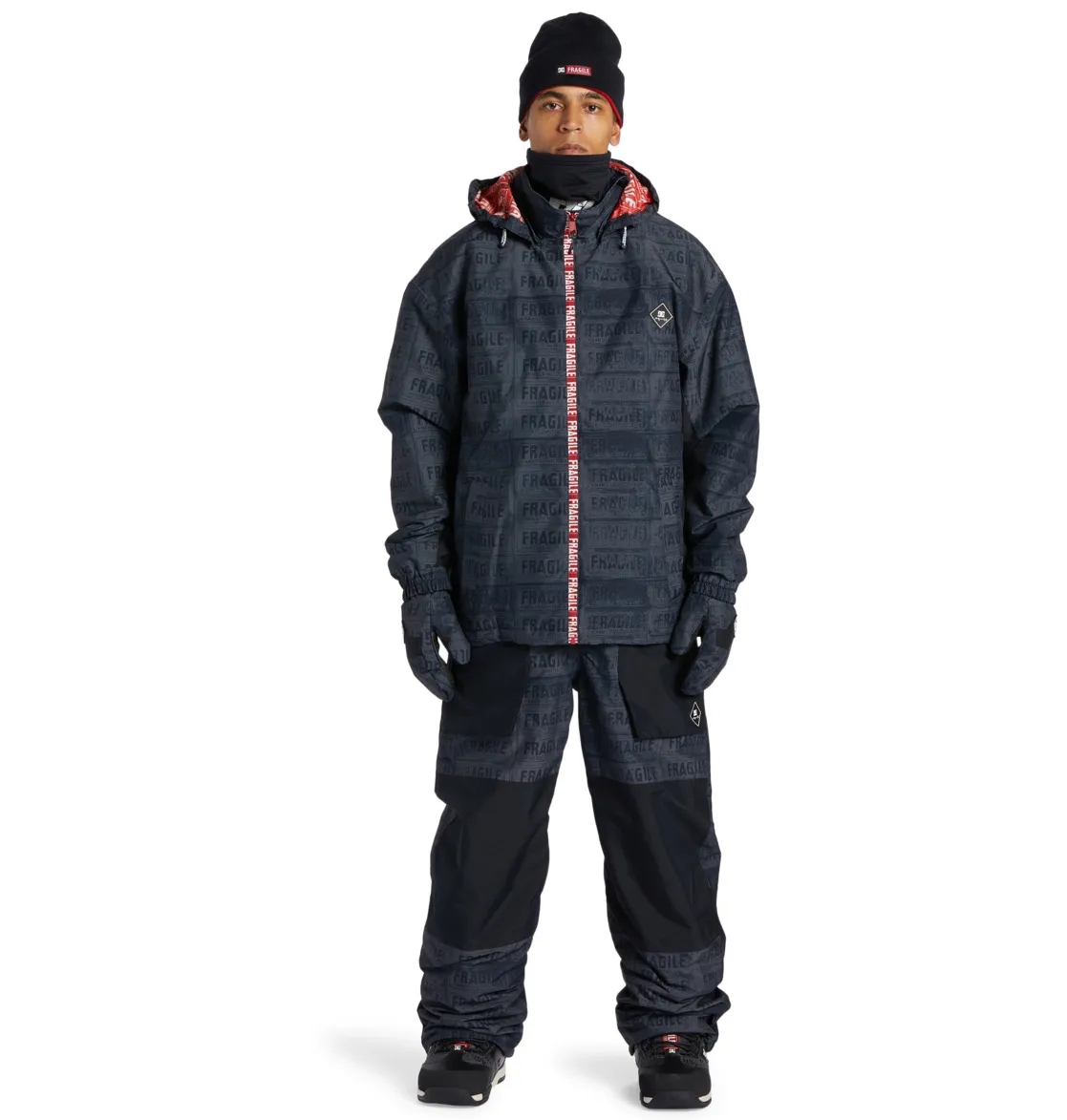 DC Mens Snow Jacket Andy Warhol x DC Shoes Vista