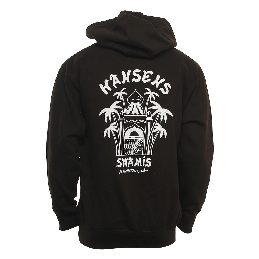 Hansen Mens Sweatshirt Surf Temple Hood