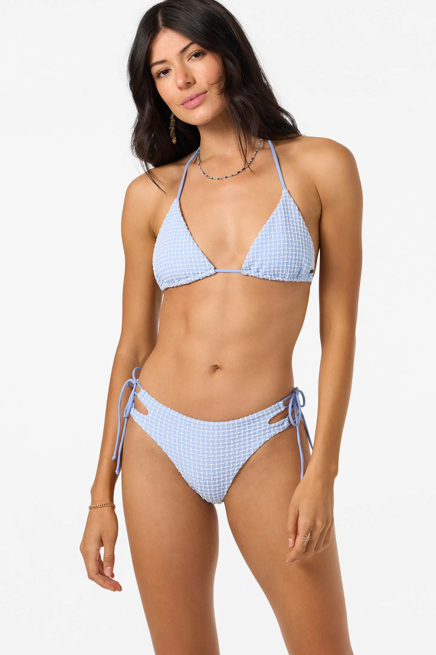 Oneill Womens Bikini Bottoms Driftwood Dobby Jensen Skimpy