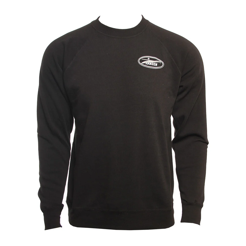 Hansen Mens Sweatshirt Original Logo Crew