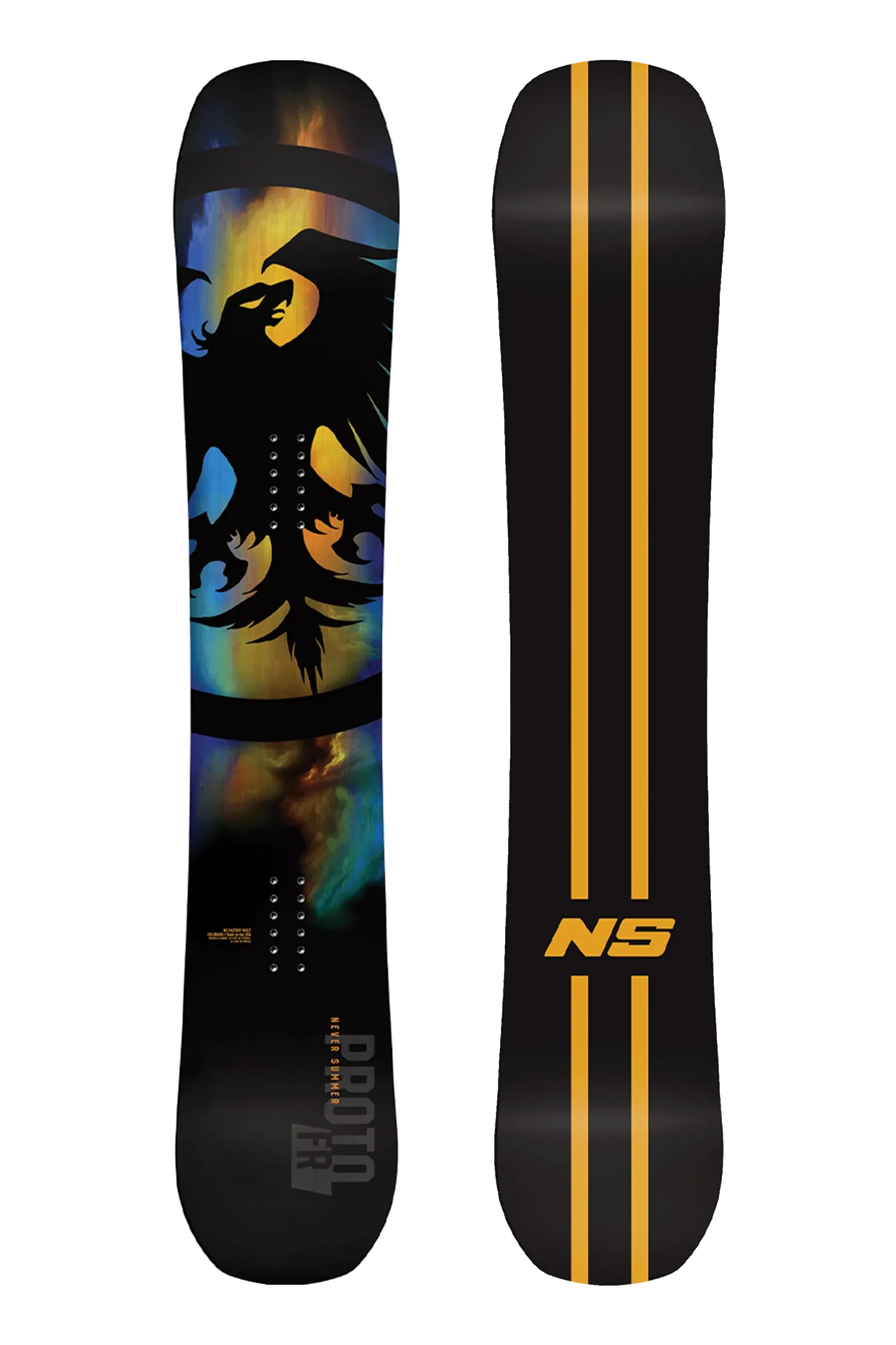 Never Summer Mens Snowboard Triple Camber Proto FR