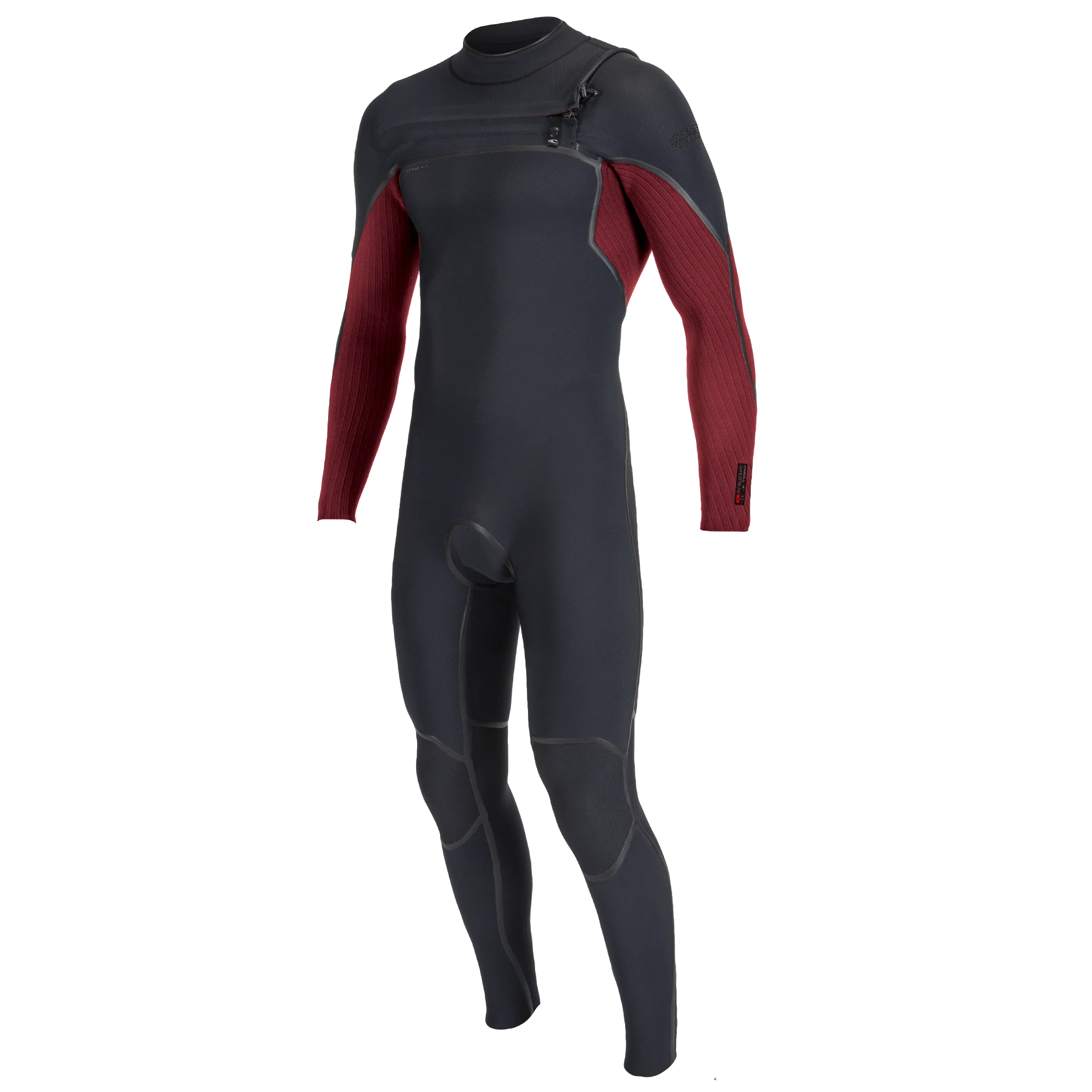 Oneill Mens Wetsuit Hyperfreak Fire Chest Zip 3/2+mm Fullsuit