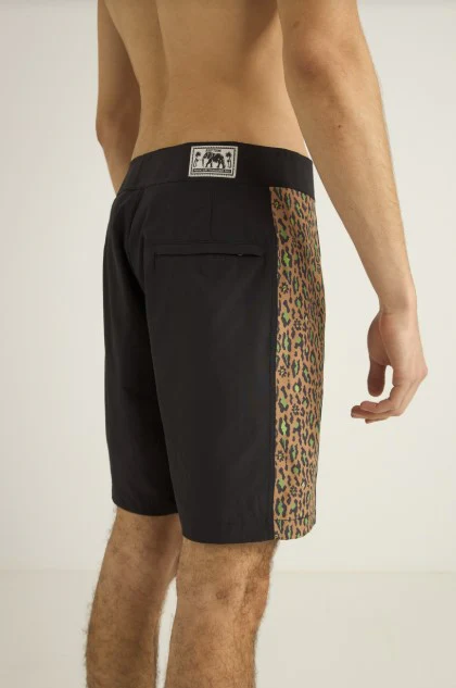 Rhythm Mens Boardshorts Leo Panel Trunk