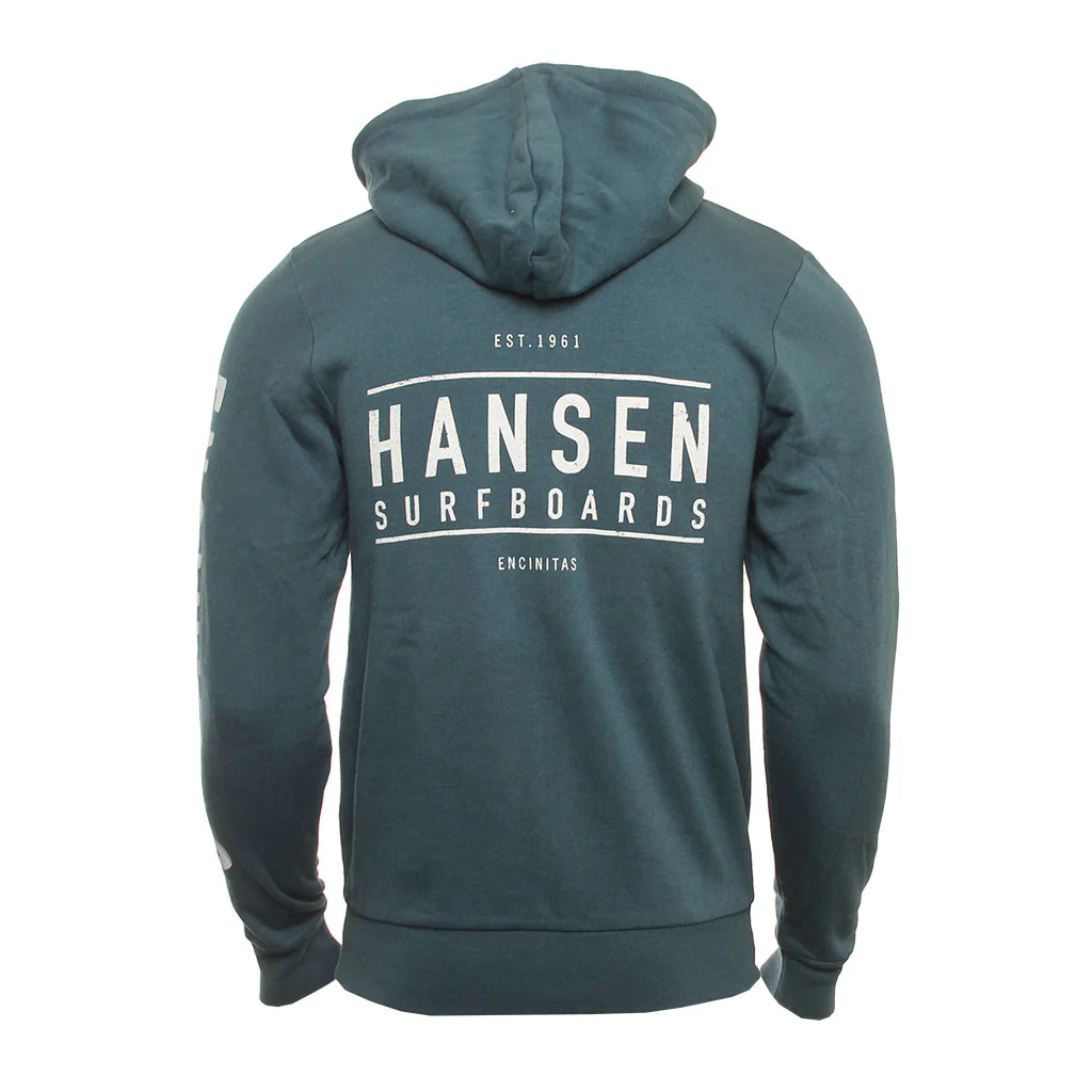 Hansen Mens Sweatshirt Box Corp Zip