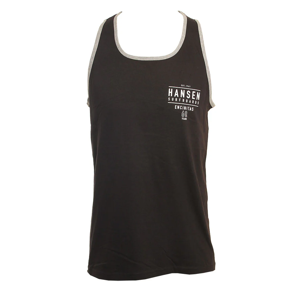 Hansen Mens Tank Top 60 Logo