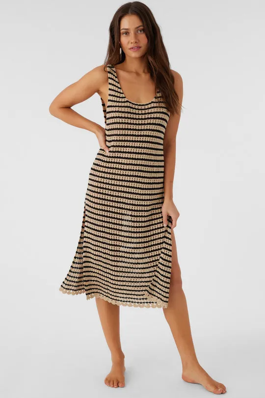 Oneill Womens Dress Kelsey Crochet Midi Cover Up