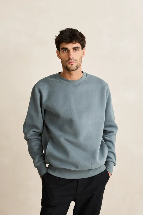 Rhythm Mens Sweatshirt Classic Fleece Crew