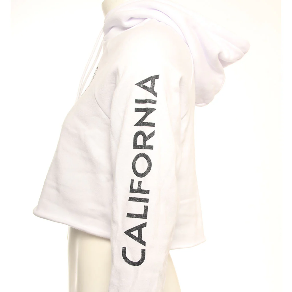 Hansen Womens Sweatshirt Rad Map Crop Hoody