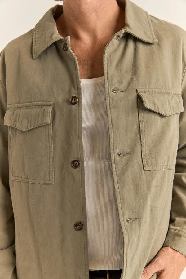 Rhythm Mens Jacket Insulated Overshirt