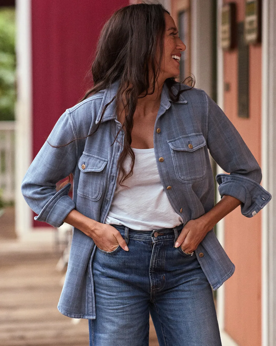 Outerknown Womens Shirt Blanket