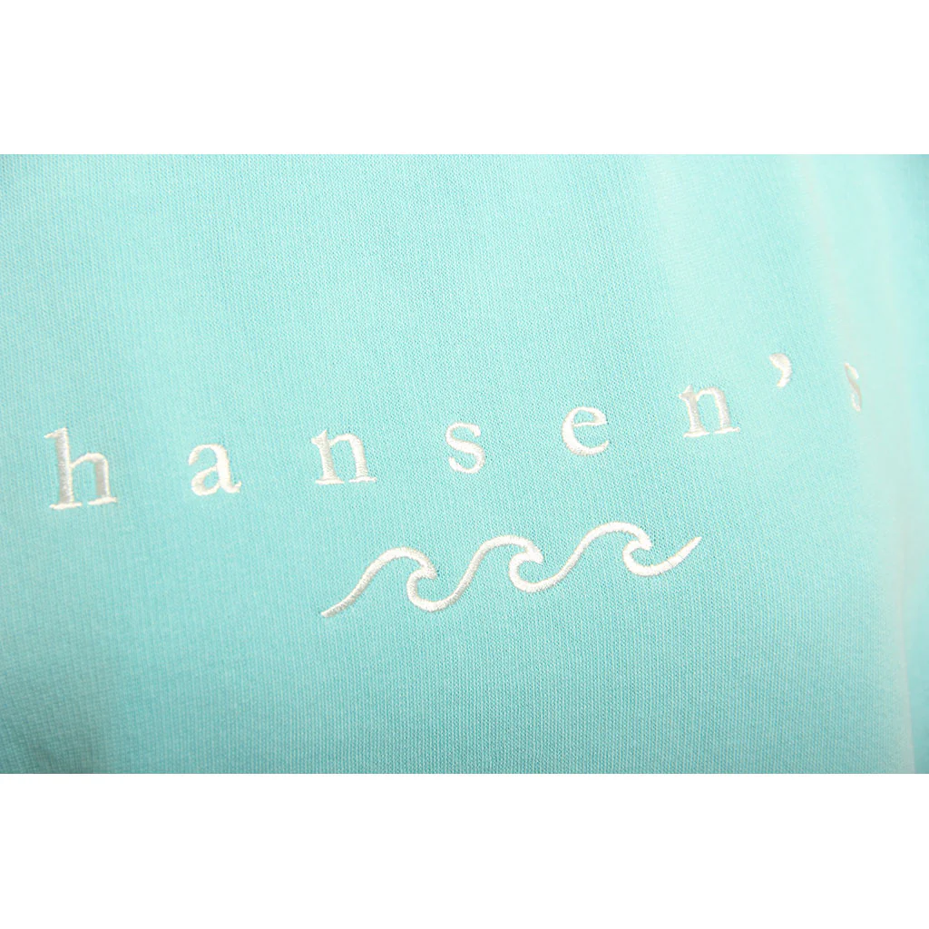 Hansen Womens Sweatshirt Triple Wave Crew